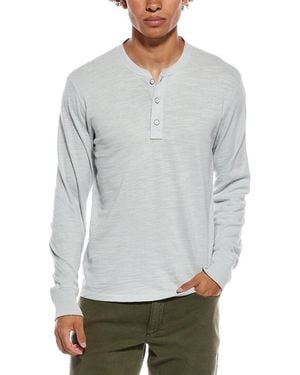 Rag & Bone Classic Flame Henley - Grey