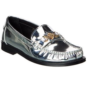 Versace Medusa Leather Loafer - Black