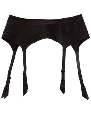 Wolford Satin Stocking Belt - Black
