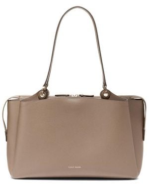 Cole Haan Midtown Work Leather Tote - Brown