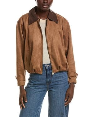 HUNTER Harrington Zip Front Jacket - Blue
