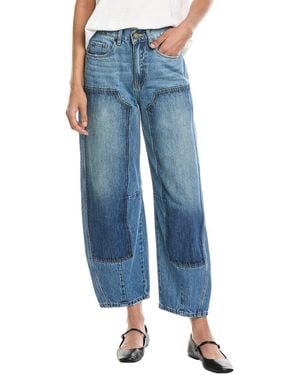 Blank NYC Barn Girl Medium Barrel Jean - Blue