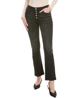 Cabi Button Fly Straight Jean - Green