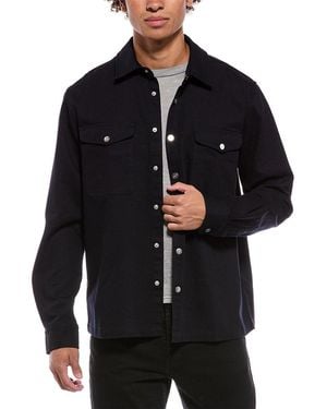 Reiss Connor Overshirt - Black