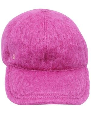 Gucci Gg Lauren Baseball Hat (Authentic Pre-Loved) - Pink