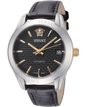 Versace Greca Watch - Gray