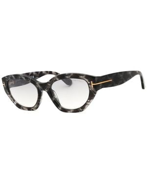 Tom Ford Ft1086 55Mm Sunglasses - Black