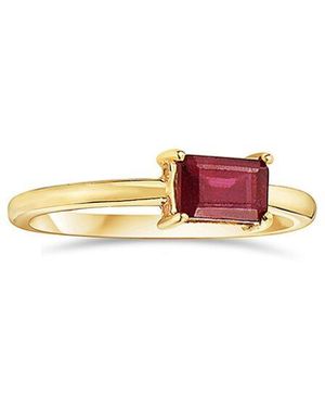 Forever Creations USA Inc. Forever Creations 14K 0.86 Ct. Tw. Ruby Ring - White