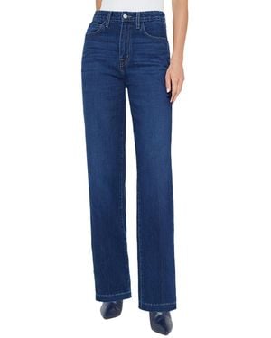 L'Agence Clayton Harlan Wide Leg Jean - Blue