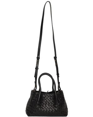 Walter Baker Alina Mini Leather Tote - Black