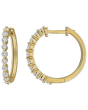 Created Forever 0.66 Ct. Tw. Lab-Grown Diamond Hoop Earrings - Metallic