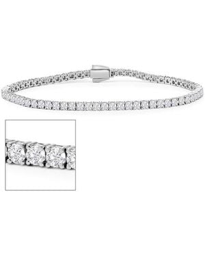 SuperJeweler 3.00 Ct. Tw. Lab-Grown Diamond Bracelet - White