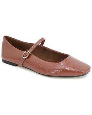 Kenneth Cole Jasper Patent Flat - Brown