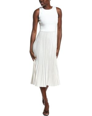 Theory Midrelle Lustrate Midi Dress - White