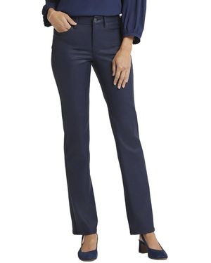 NYDJ Marilyn Starless Sky Coated Straight Leg Jean - Blue