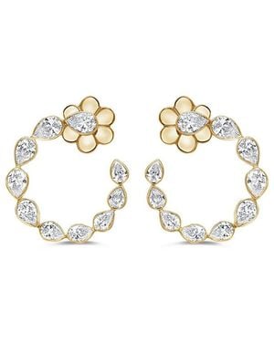 Sabrina Designs 18K 3.29 Ct. Tw. Diamond Earrings - White