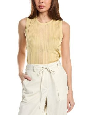 Helmut Lang Open Back Top - Natural