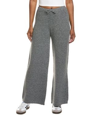 Vintage Havana Terry Sweater-Knit Pant - Grey