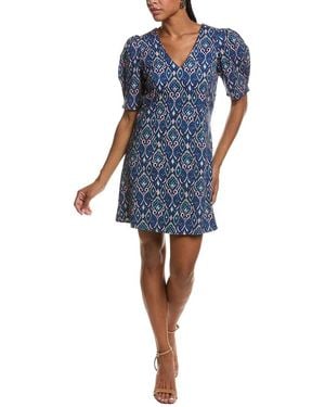 Sail To Sable Mini Dress - Blue