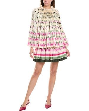 Valentino Silk Shift Dress - Red