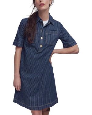 Boden Zia Pocket Shift Dress - Blue