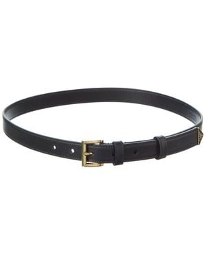 Prada Leather Belt - Blue