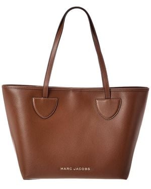Marc Jacobs Leather Tote - Brown