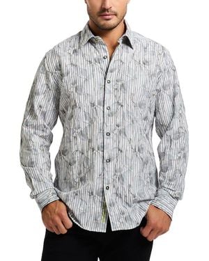 Robert Graham Lagos Woven Shirt - Grey