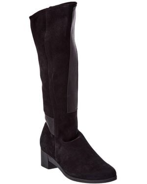 Arche Tattoo Leather Knee-High Boot - Black