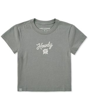 Life Is Good. Crusher Lite T-Shirt - Grey