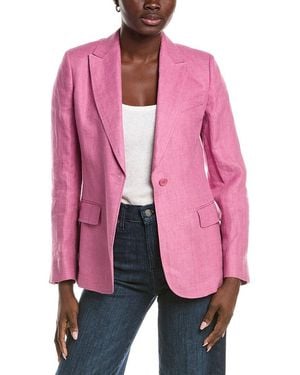 Max Mara Weekend Nalut Linen Blazer - Pink