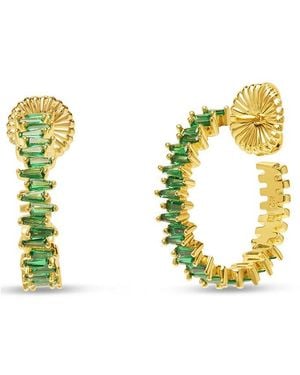 Bruno Magli Plated Earrings - Metallic