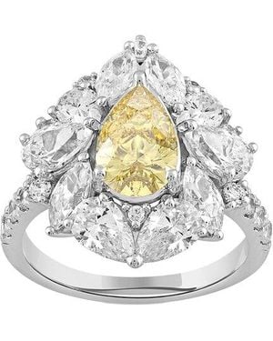 Brilliant Bloom 14K 4.50 Ct. Tw. Lab-Grown Diamond Ring - White