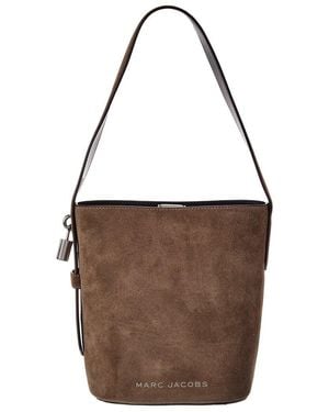 Marc Jacobs Suede Drifter Suede Bucket Bag - Brown