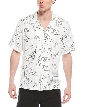Theory Irving Sketch Shirt - White