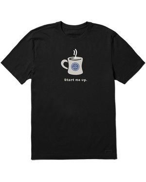 Life Is Good. Crusher T-Shirt - Black