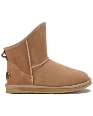 Australia Luxe Cozy X Short Sheepskin Boot - Brown