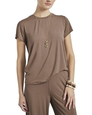 Splendid Sunsoft Tee - Brown