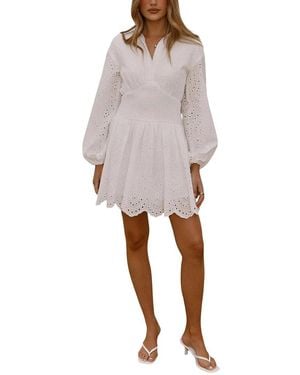 ENJOY PETRA Mini Dress - White