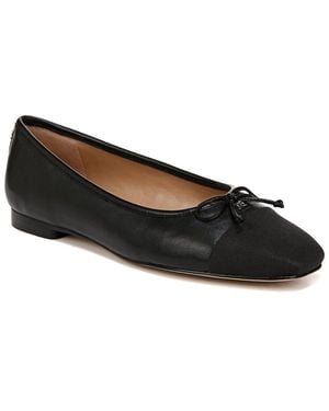 Sam Edelman Marley Leather Flat - Black
