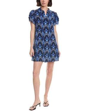 Alice + Olivia Jem Shirtdress - Blue