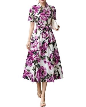 BRC By BURRYCO Shirtdress - Purple