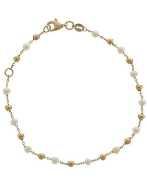 Italian Gold 14K Bracelet - Metallic