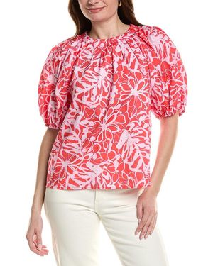 tyler boe Renee Blouse - Red