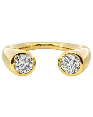Maitre De Diamant 14K 1.03 Ct. Tw. Lab-Grown Diamond Cuff Ring - White