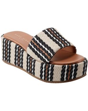 Marc Fisher Daylin3 Textile Sandal - Brown