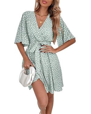 AMINA GLAM Dress - Blue