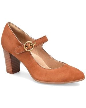 Söfft Petra Suede Pump - Brown