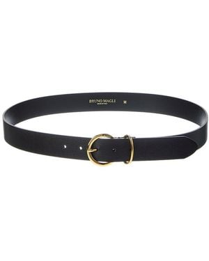 Bruno Magli Daniela Leather Belt - Black