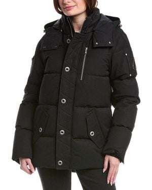 Moose Knuckles Down Puffer Jacket - Black